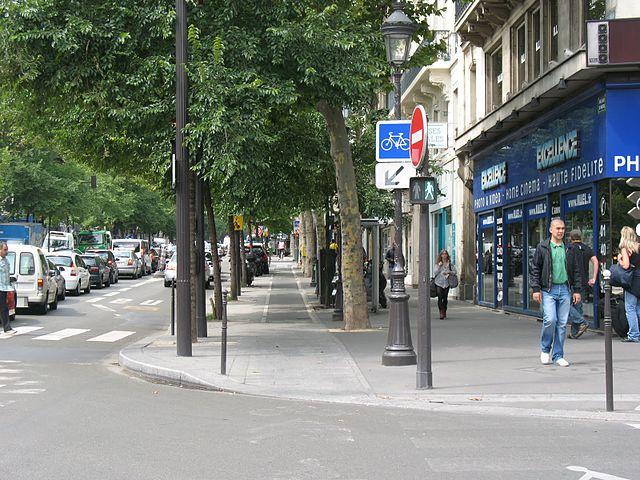Paris 10e - Immobilier - CENTURY 21 Magenta La Fayette – Boulevard_Magenta_Piste_cyclable