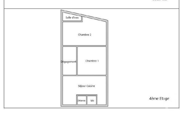 Appartement F3 à vendre - 3 pièces - 48.0 m2 - PARIS - 75010 - ILE-DE-FRANCE - Century 21 Magenta La Fayette