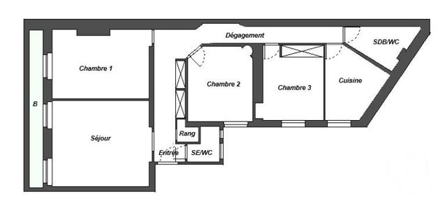 appartement - PARIS - 75010